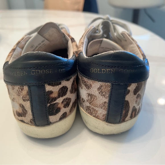 Lightly used Golden Goose animal print sneakers - Size 5 - great condition - Picture 3 of 5